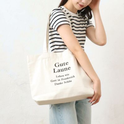 ロゴ刺繍ラージトート COCOALTの商品ページ|ポルカポルカ
