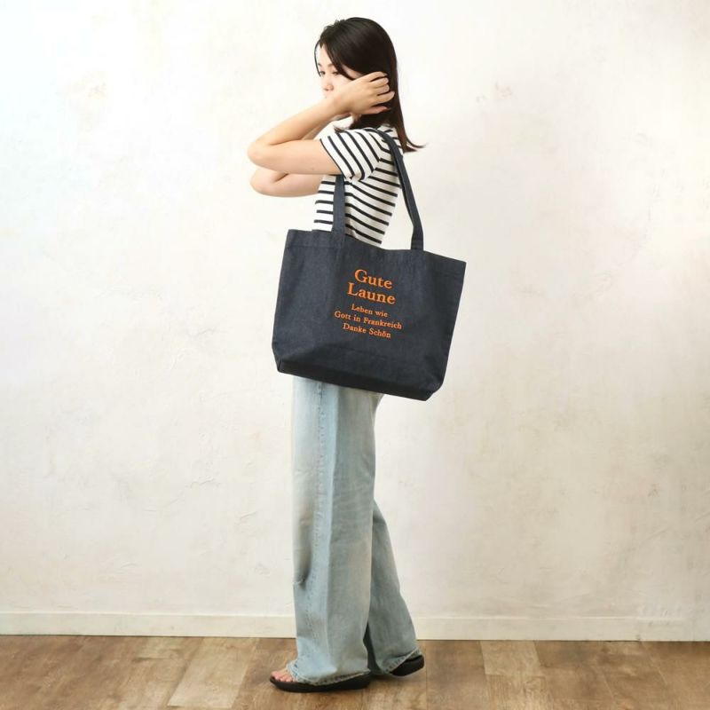 ロゴ刺繍ラージトート COCOALTの商品ページ|ポルカポルカ