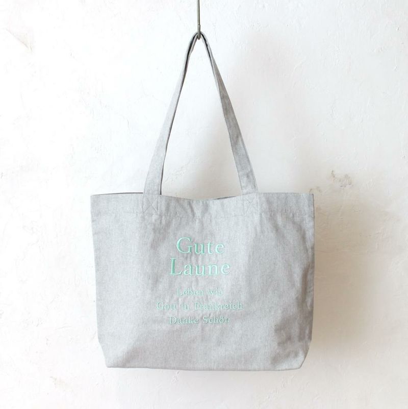 ラージ ロゴ刺繍 トートバッグ ロゴ刺繍ラージトート COCOALTの商品ページ|ポルカポルカ