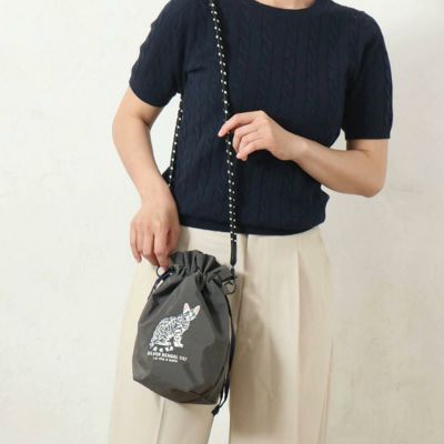希少】Ne-net にゃ〜刺繍モッズコートボアライナー付き