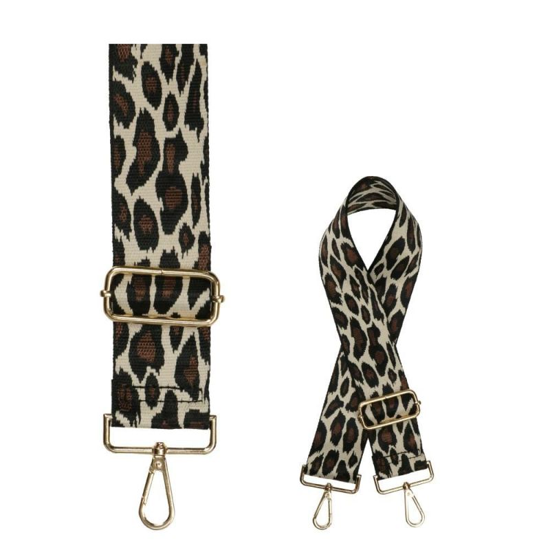 ヒョウベージュ/ゴールド