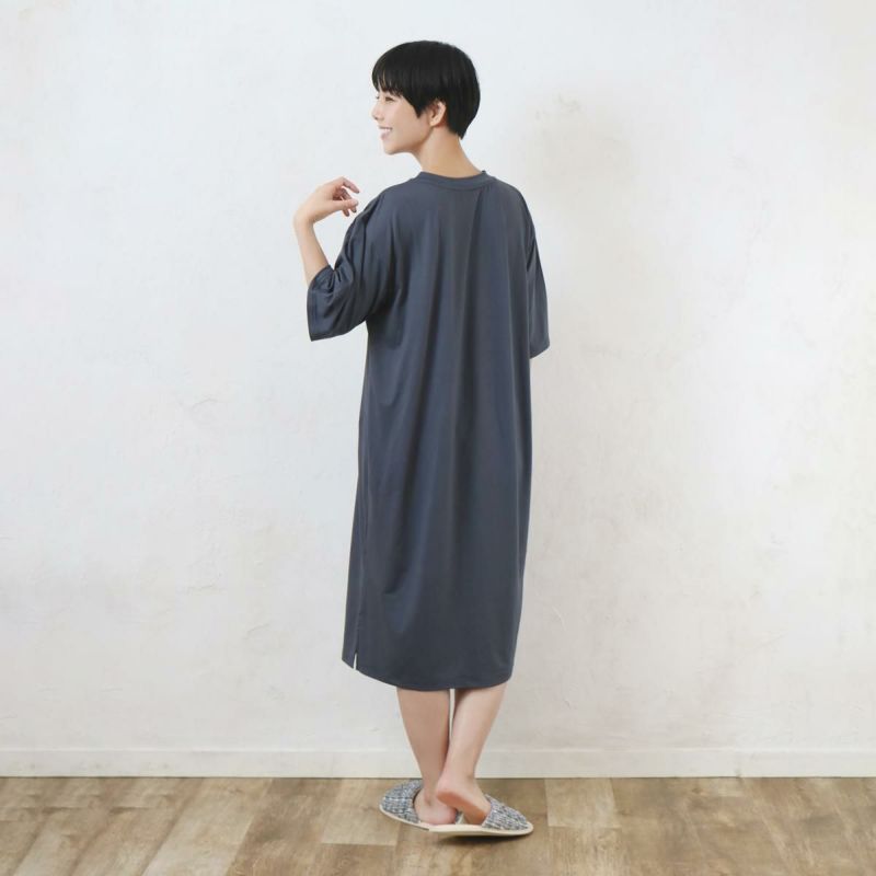 サガラ刺繍アニマル冷感ワンピースの商品ページ|ポルカポルカ