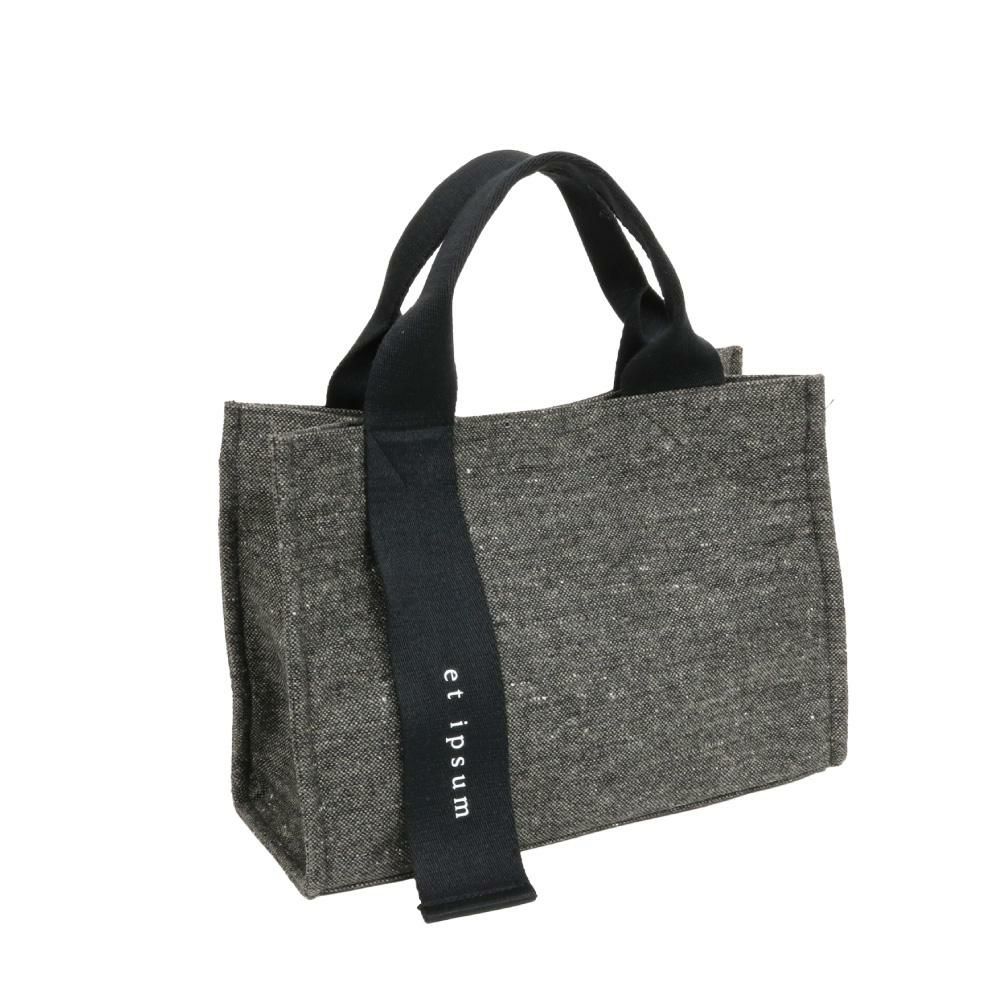 ツイード/ブラック