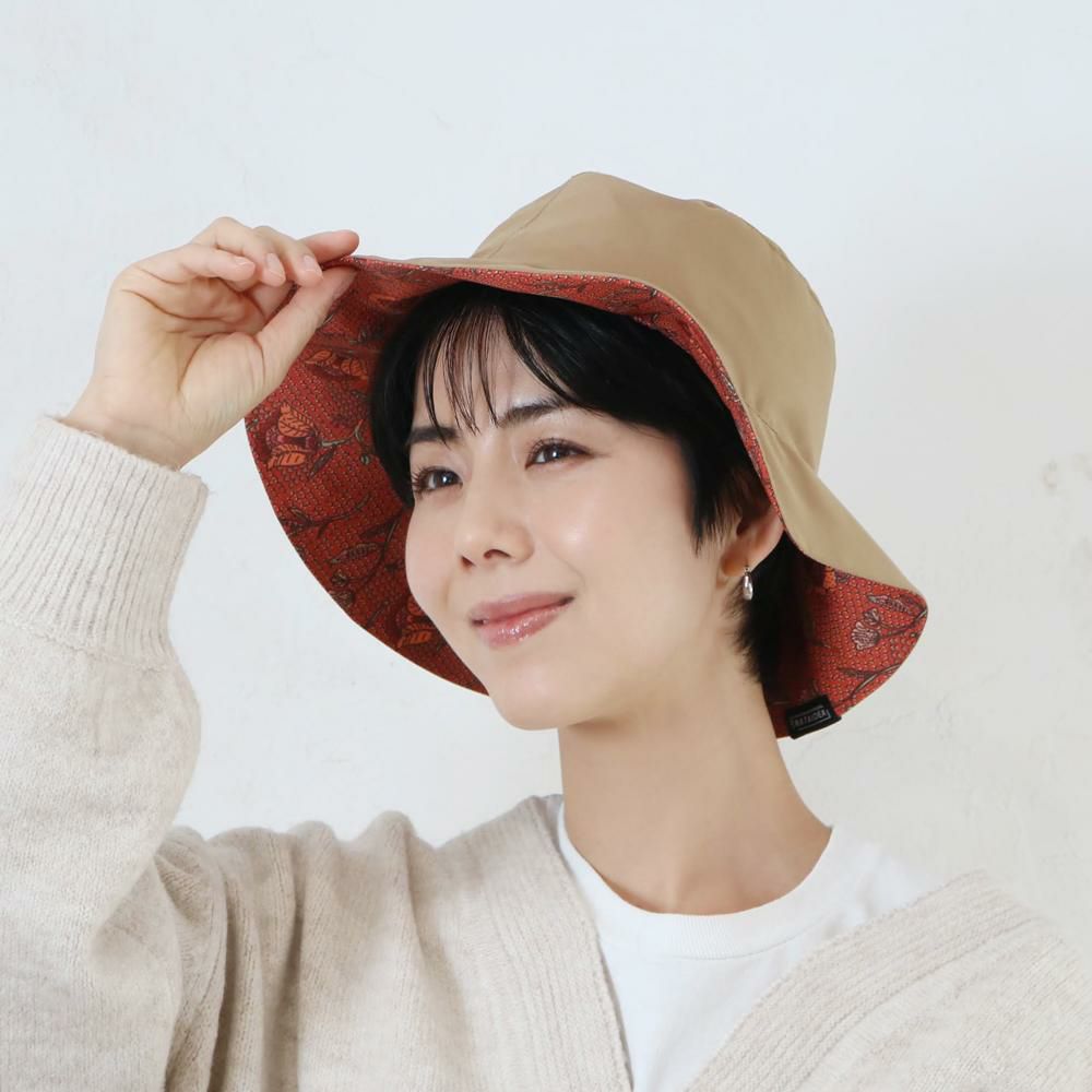 ラタイデアリバーシブルハットの商品ページ|ポルカポルカ