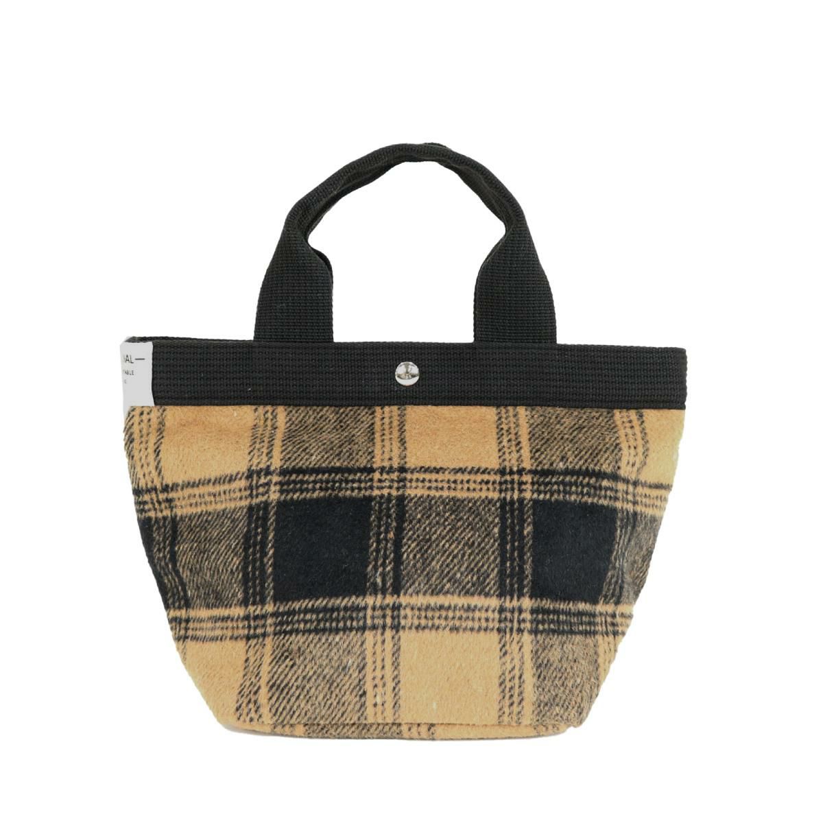 チェック/キャメル